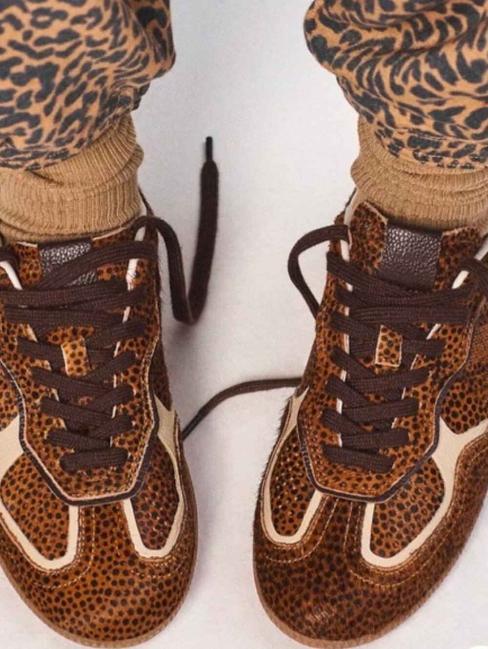 Alohas Tb. 490 Rife cheetah animal print sneakers READ